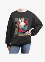 King of the Hill Hank Boxed Girls Oversized Sweatshirt