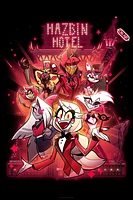 Hazbin Hotel Group Poster