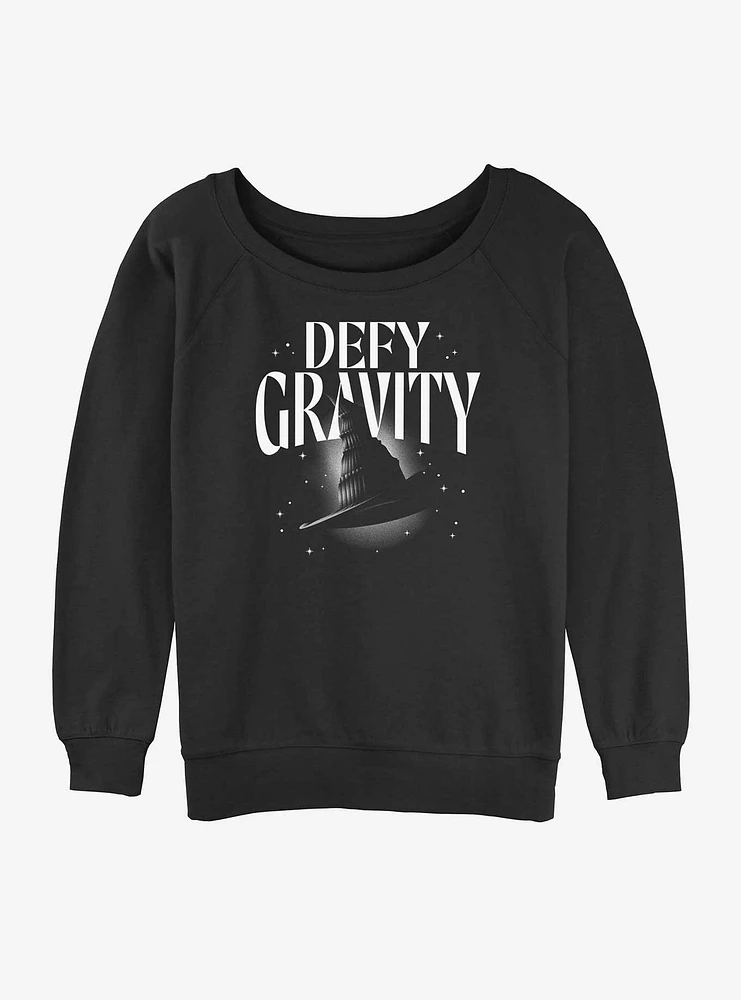 Wicked Defy Gravity Girls Slouchy Sweatshirt