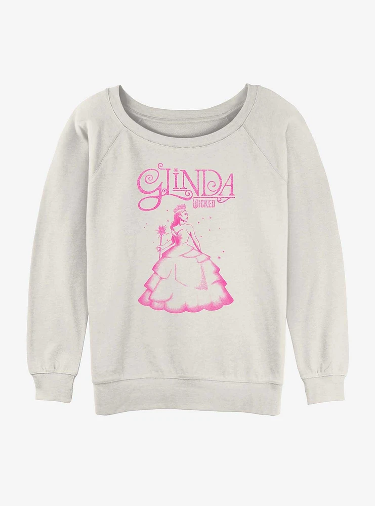 Wicked Glinda Girls Slouchy Sweatshirt