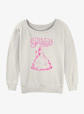 Wicked Glinda Girls Slouchy Sweatshirt