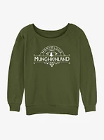 Wicked Munchkinland Girls Slouchy Sweatshirt