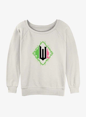 Wicked Dual Icons Girls Slouchy Sweatshirt