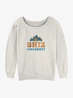 Wicked Shiz University Girls Slouchy Sweatshirt