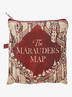 Harry Potter The Marauder's Map Allover Print Reusable Collapsible Tote Bag - BoxLunch Exclusive