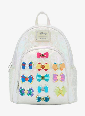 Loungefly Disney Princess Bows Iridescent Mini Backpack - BoxLunch Exclusive