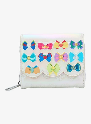 Loungefly Disney Princess Bows Iridescent Wallet - BoxLunch Exclusive