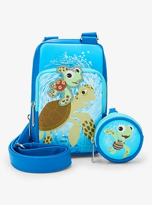 Loungefly Disney Pixar Finding Nemo Crush & Squirt Crossbody Bag - BoxLunch Exclusive