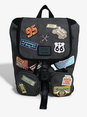 Loungefly Disney Pixar Cars Radiator Springs Patches Mini Backpack - BoxLunch Exclusive