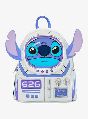 Loungefly Disney Lilo & Stitch Astronaut Stitch Figural Mini Backpack — BoxLunch Exclusive