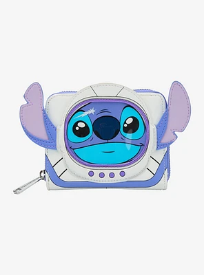 Loungefly Disney Lilo & Stitch Astronaut Stitch Zip Wallet — BoxLunch Exclusive