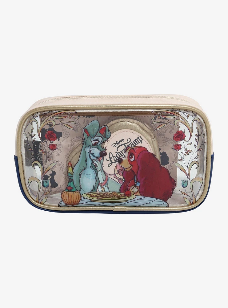 Disney Lady and the Tramp Cosmetic Bag Set — BoxLunch Exclusive