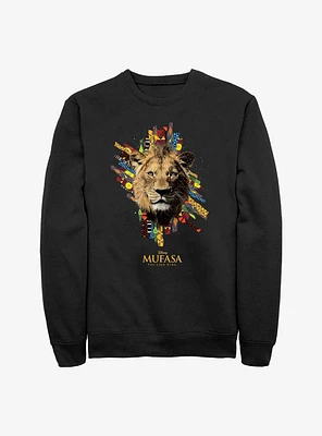 Mufasa: The Lion King Patterns Sweatshirt