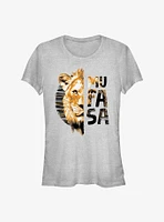 Mufasa: The Lion King Split Face Girls T-Shirt