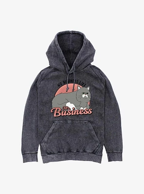 Bob's Burgers Mr Business Mineral Wash Hoodie