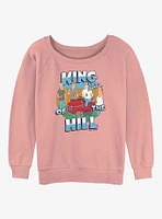 King Of The Hill Ill Tell You Whut Womens Slouchy Sweatshirt
