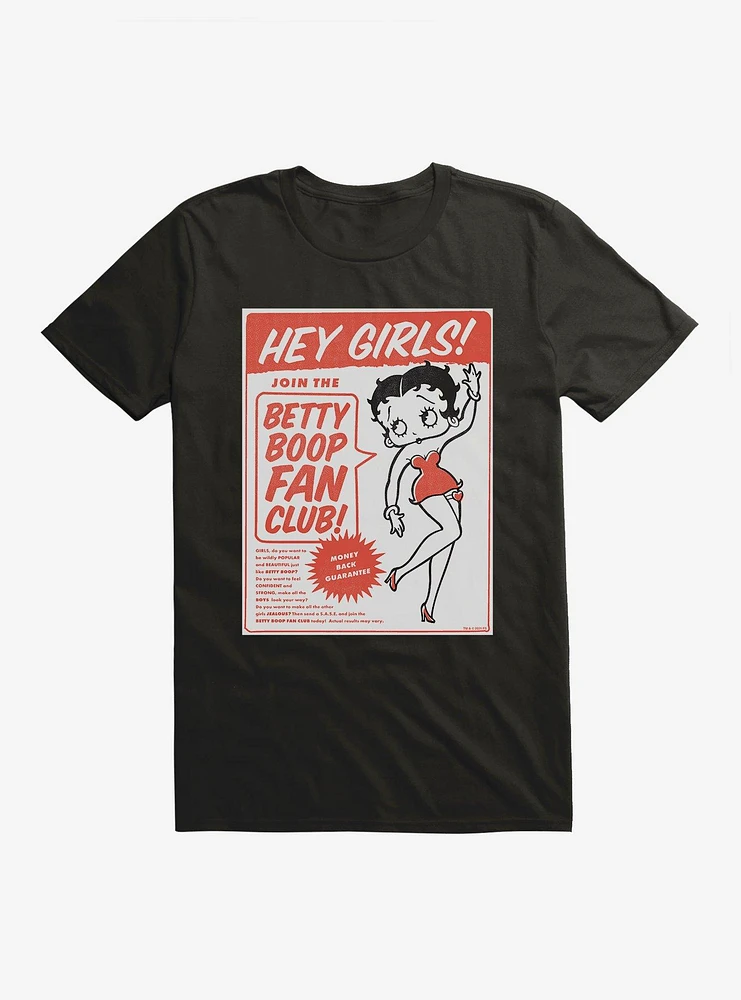 Betty Boop Hey Girls T-Shirt