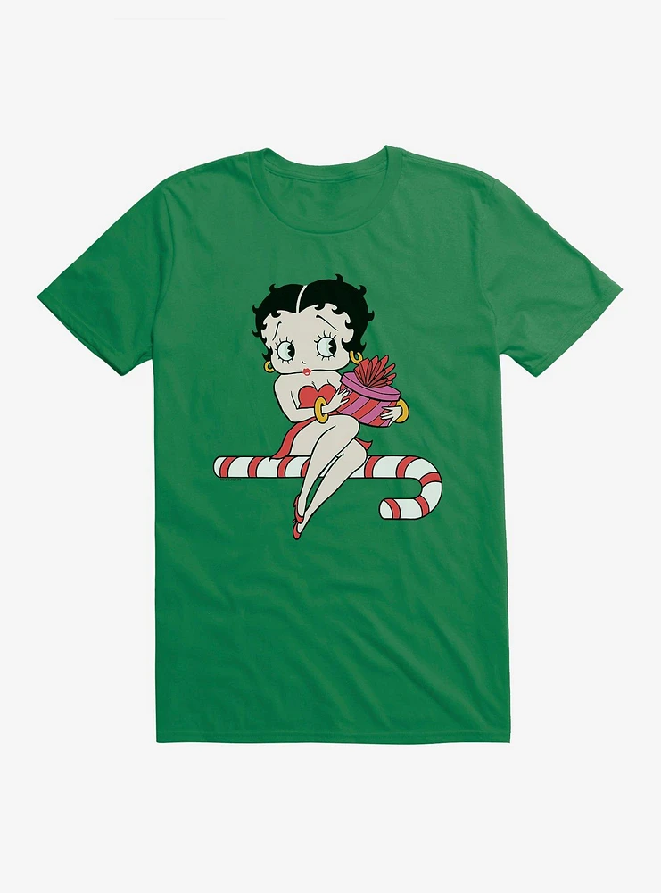 Betty Boop Candy Cane T-Shirt