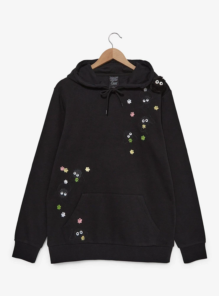 Our Universe Studio Ghibli® Spirited Away Soot Sprites and Stars Women's Hoodie — BoxLunch Exclusive
