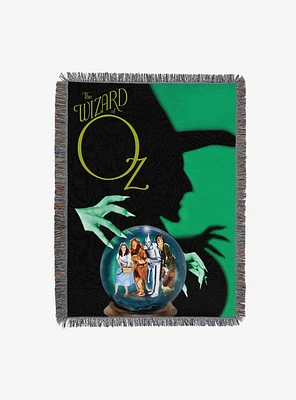 The Wizard of Oz Expecting Company Tapestry Throw Blanket