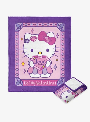 Sanrio Hello Kitty Valentines Love Silk Touch Throw Blanket