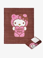 Sanrio Hello Kitty Chocokitty Silk Touch Throw Blanket