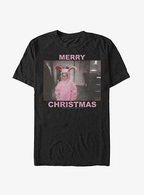 A Christmas Story Ralphie Pink Bunny T-Shirt