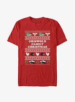 National Lampoon's Christmas Vacation Griswold Family Ugly Sweater - Red