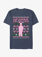 A Christmas Story Pink Bunny Nightmare Ugly Sweater T-Shirt