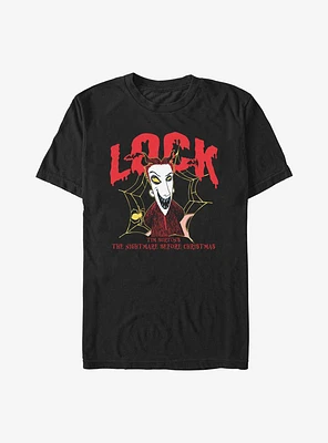 The Nightmare Before Christmas Collegiate Lock T-Shirt