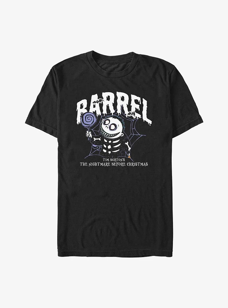 The Nightmare Before Christmas Collegiate Barrel T-Shirt