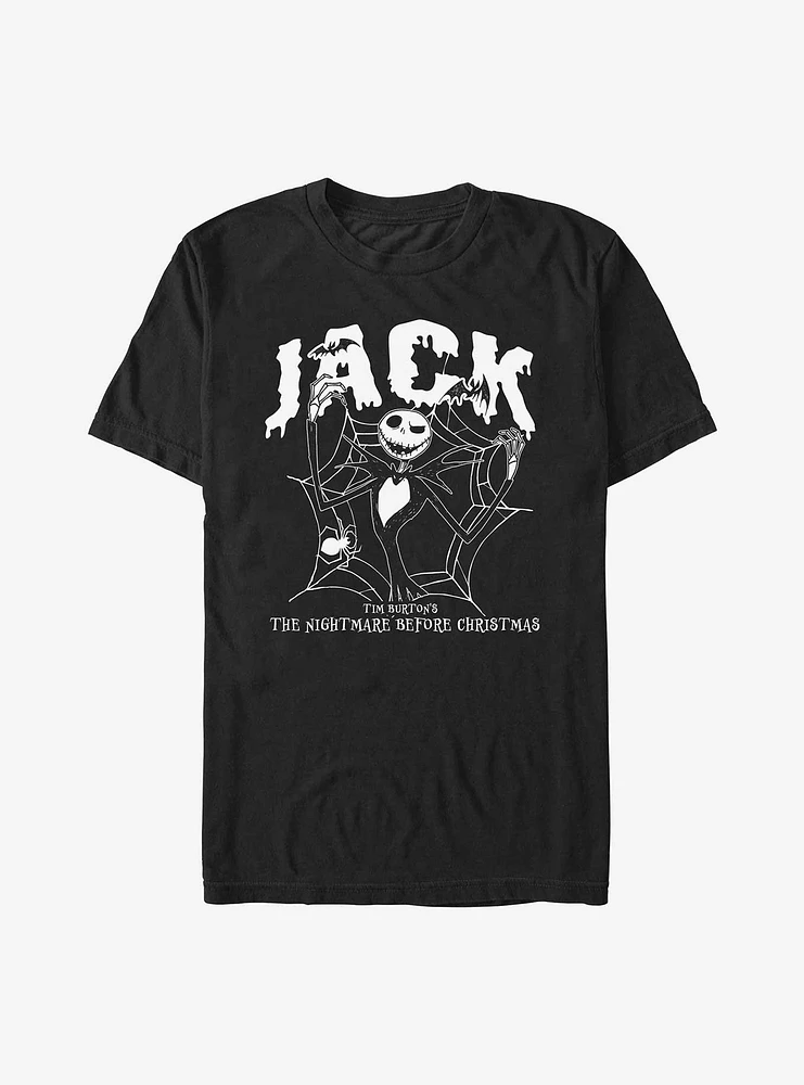 The Nightmare Before Christmas Collegiate Jack T-Shirt