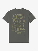 Wicked Elphaba Like It's A Bad Thing Garment Dye T-Shirt