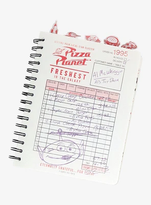 Disney Pixar Toy Story Pizza Planet Order Sheet Figural Tab Journal - BoxLunch Exclusive