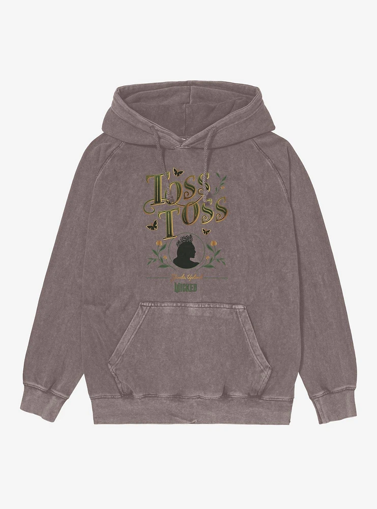 Wicked Toss Glinda Mineral Wash Hoodie