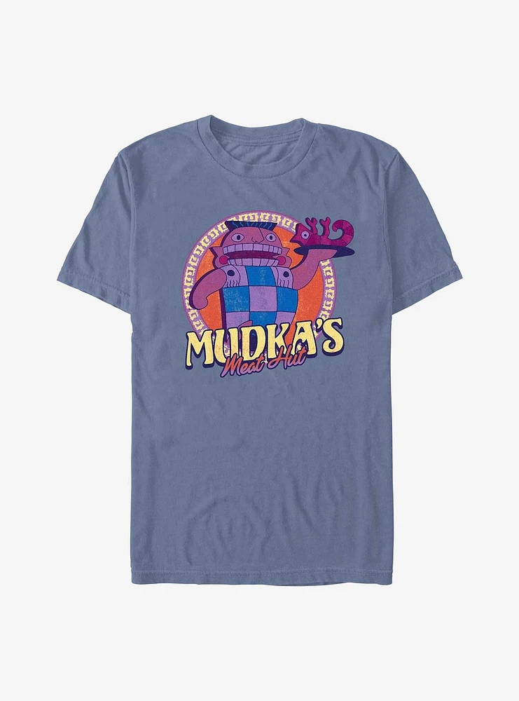 Disney The Emperor's New Groove Mudka's Meat Hut Garment Dye T-Shirt