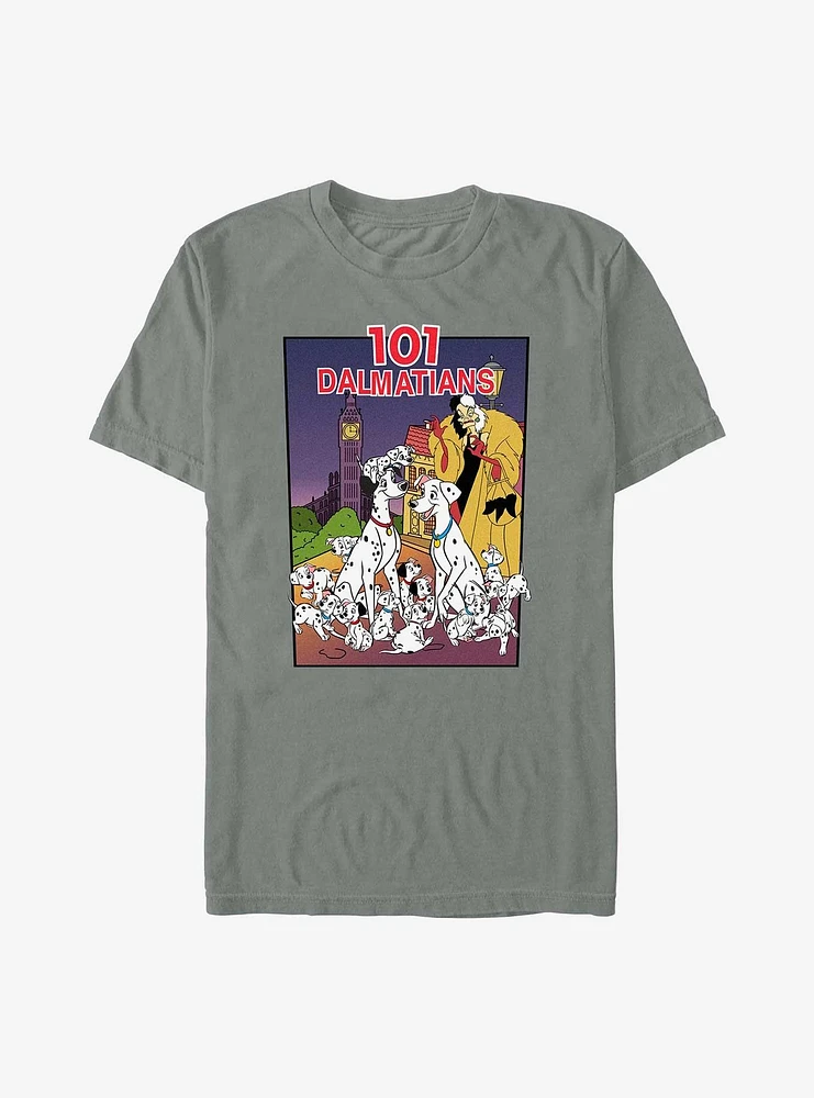 Disney 101 Dalmatians Cover Garment Dye T-Shirt