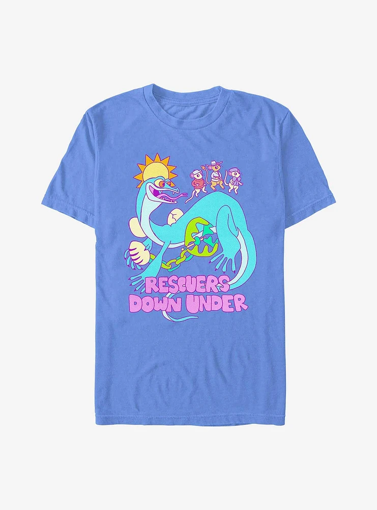 Disney The Rescuers Down Under Dino Garment Dye T-Shirt