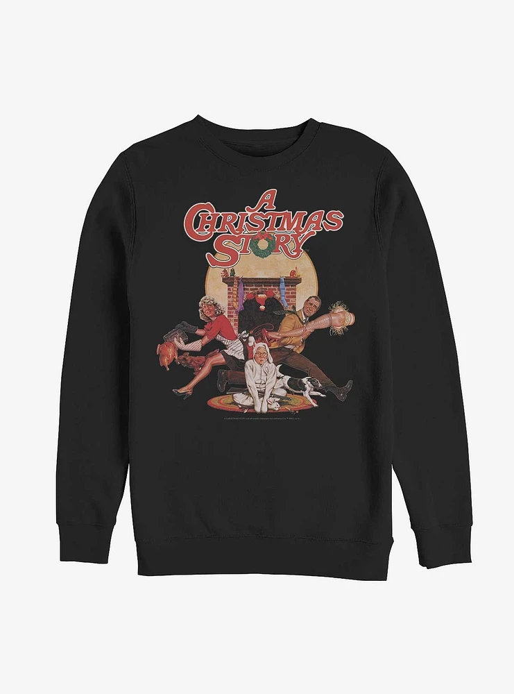 A Christmas Story Poster Sweatshirt