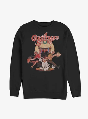 A Christmas Story Poster Sweatshirt