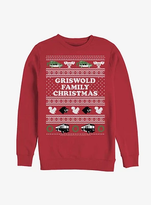 National Lampoon's Christmas Vacation Griswold Family Ugly Sweater Sweatshirt