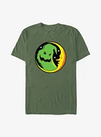 Disney The Nightmare Before Christmas Neon Oogie Boogie Crescent Moon Garment Dye T-Shirt