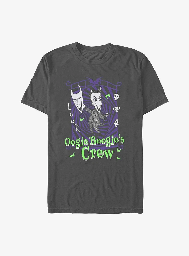 Disney The Nightmare Before Christmas Boogies Crew Lock Garment Dye T-Shirt