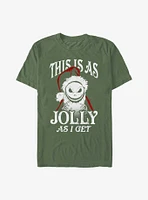 Disney The Nightmare Before Christmas Jolly Santa Jack Garment Dye T-Shirt