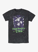 Disney The Nightmare Before Christmas Boogies Crew Shock Mineral Wash T-Shirt