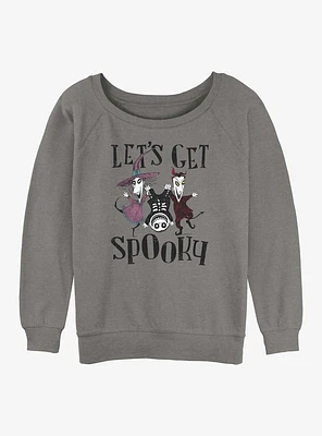 The Nightmare Before Christmas Get Spooky Girls Slouchy Sweatshirt