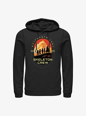 Skeleton Crew Group Silhouettes Hoodie