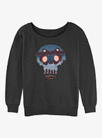 Skeleton Crew Kids And Ship Girls Slouchy Sweatshirt