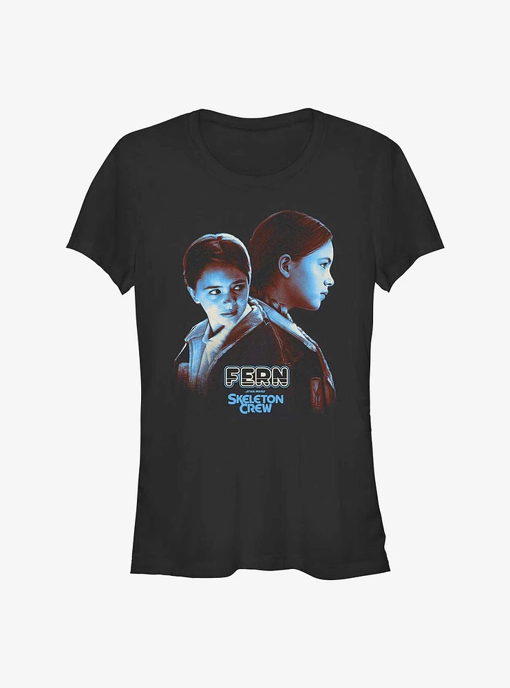 Skeleton Crew Fern Heroic Girls T-Shirt