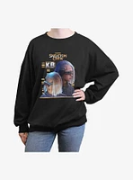 Skeleton Crew KB Heroic Girls Oversized Sweatshirt